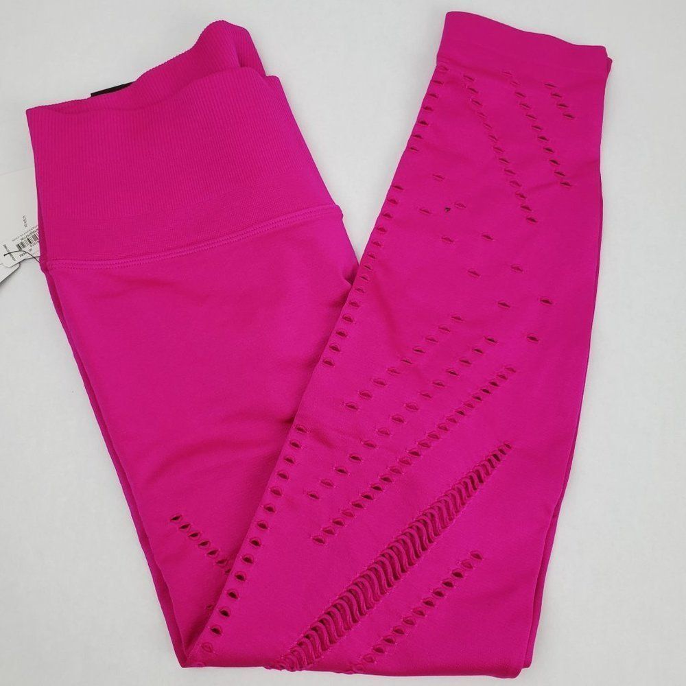Victoria's Secret Pink Seamless Laser Cut Stretch Leggings NWT - Picture 5 of 8